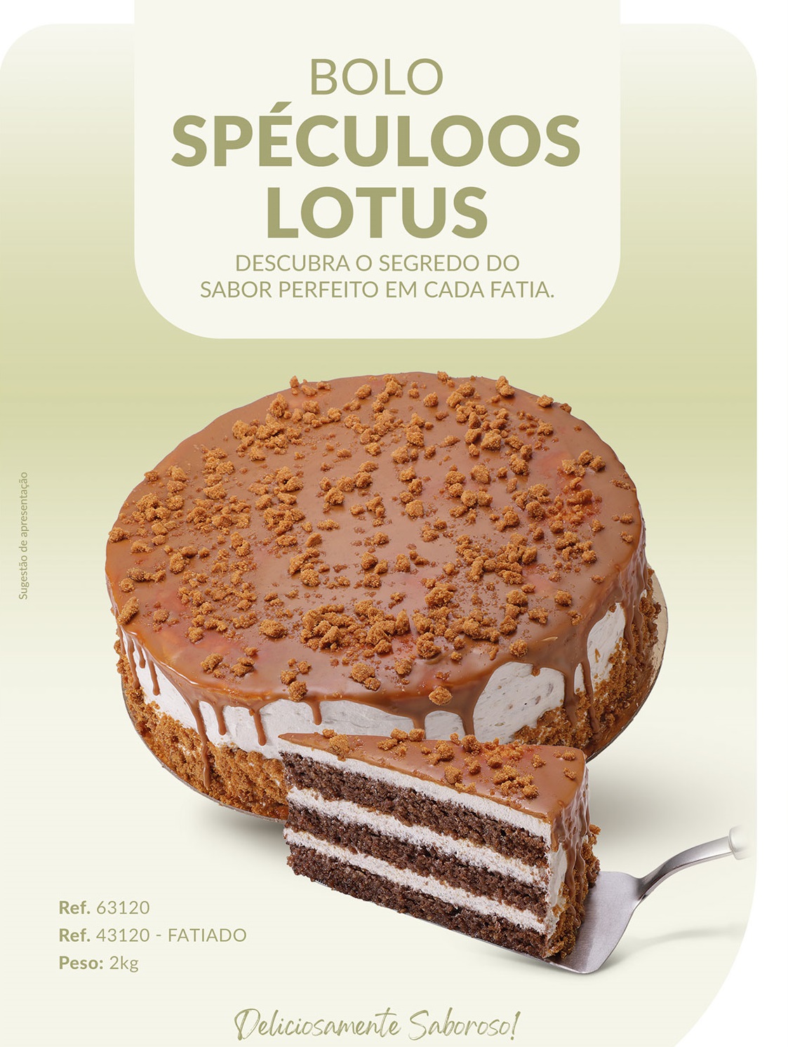 Bolo Spéculoos (Lotus)